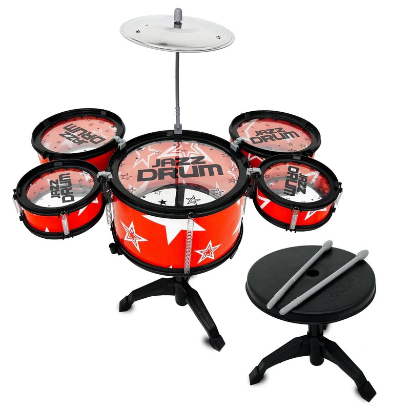 Kids Drum Set for Toddlers 3Years and above Kids Drum Kit Musical Instrument for Beginner