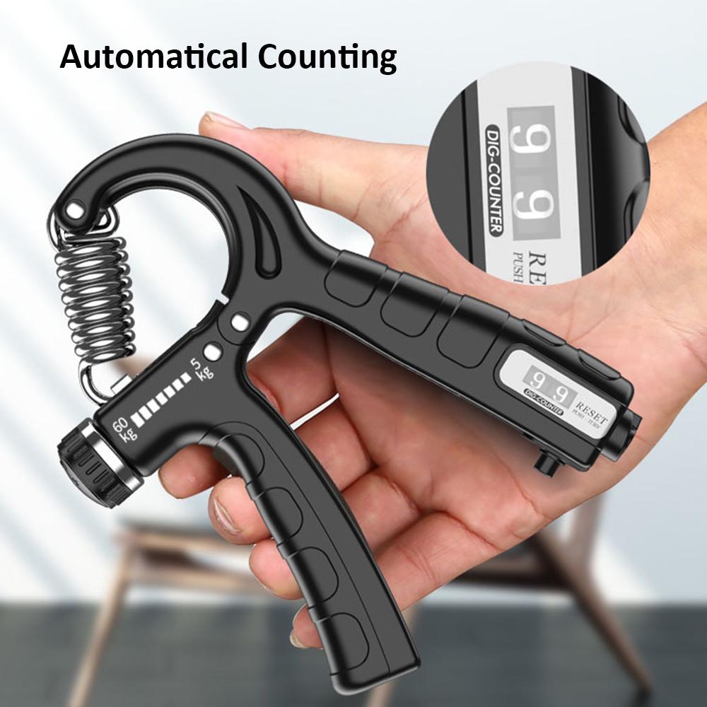 Adjustable Hand Grip Strengthener -10kg To 60kg Resistance .
