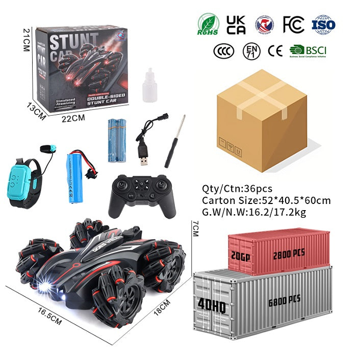 Remote Control Double Sided Drift Cars High Speed 4WD Racing Toy Car Electric Model Radio Control Electric Rc Drift Cars