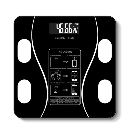 Bluetooth Smart Body Scale Weighing Machine.