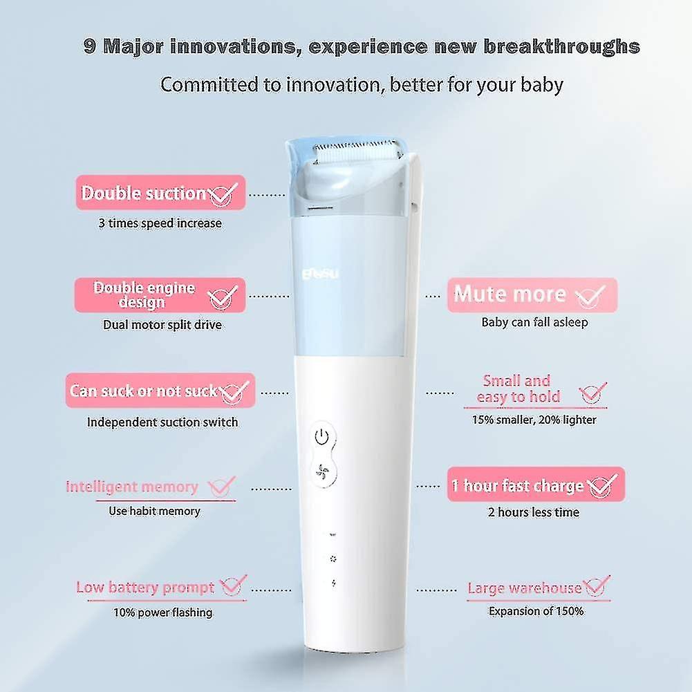 Baby Vacuum Hair Trimmer/Clipper