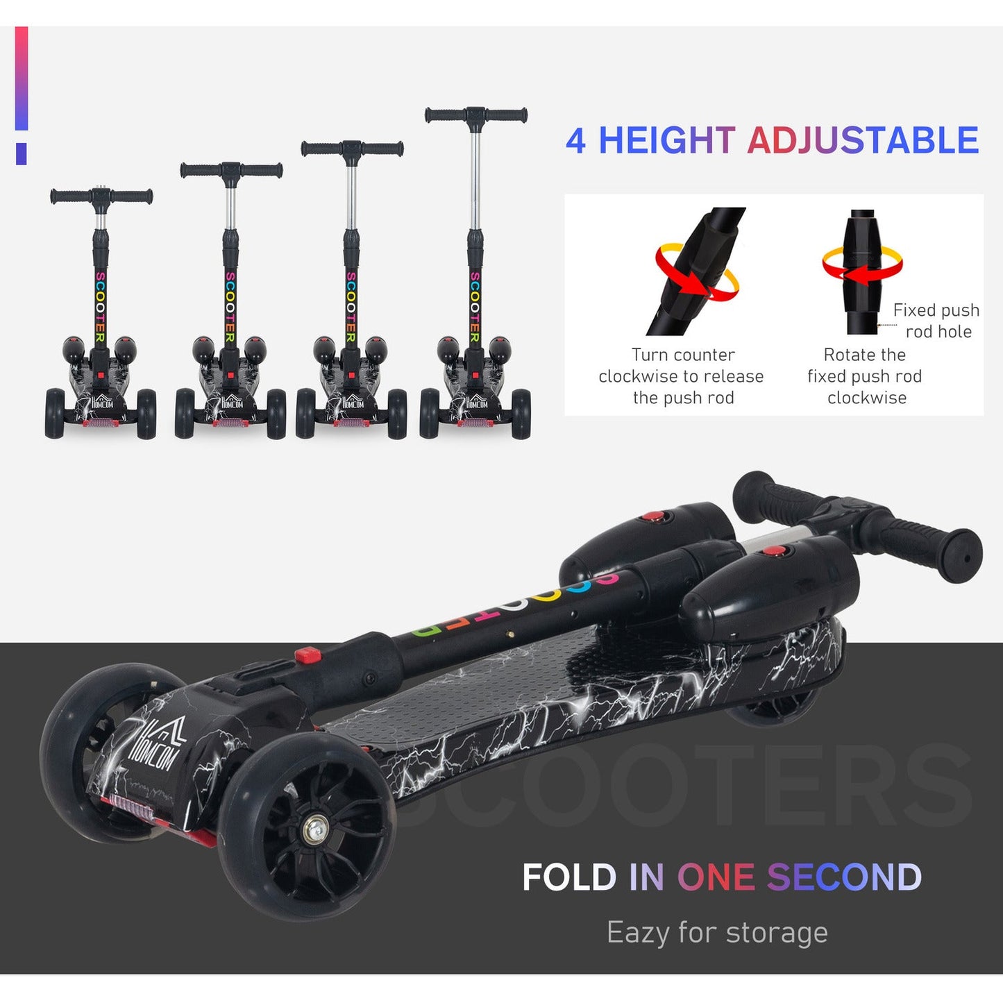 3 Wheel Scooter for Kids